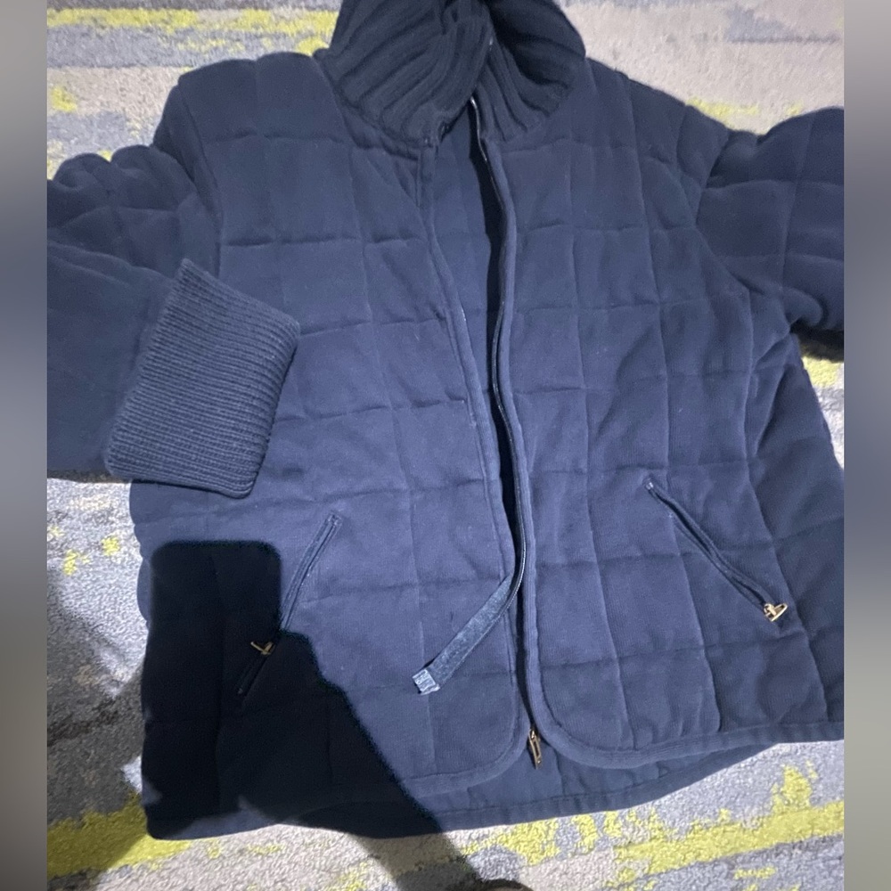 liz claiborne zip up sweater